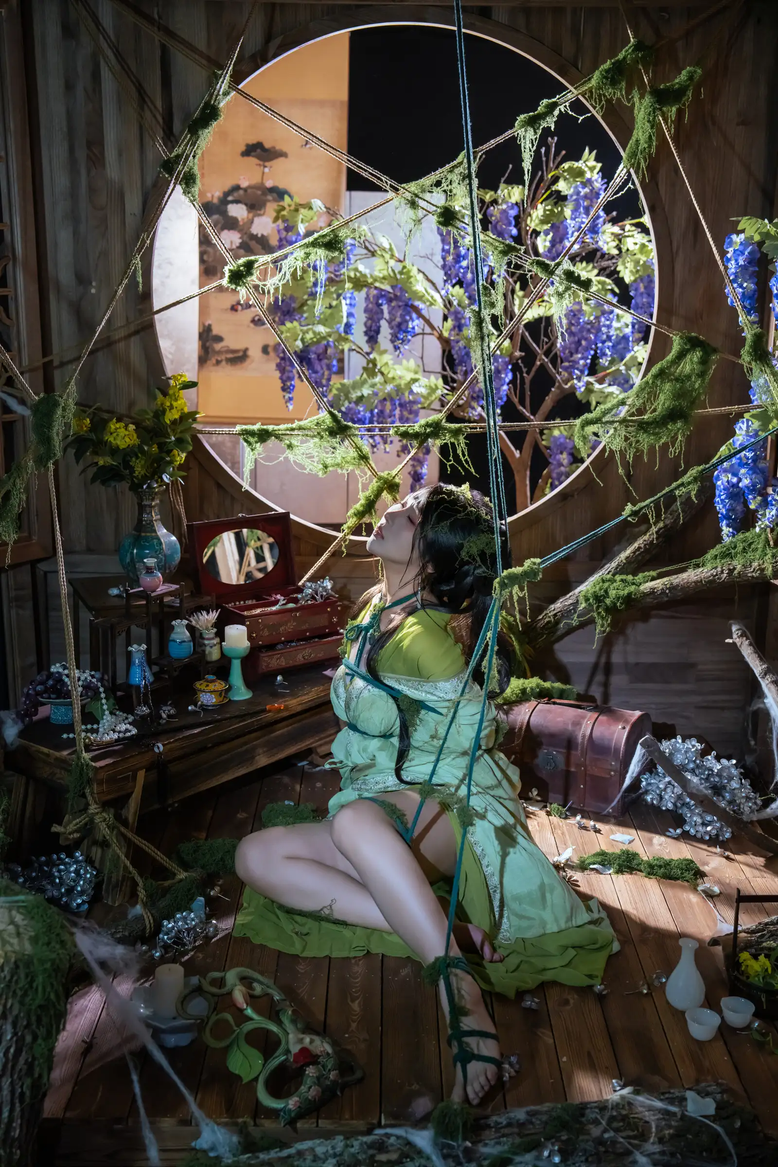 云溪溪 – 苔缚在线浏览[93张]-御龙图社